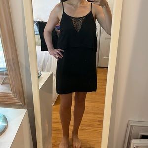 MSG black cocktail dress
